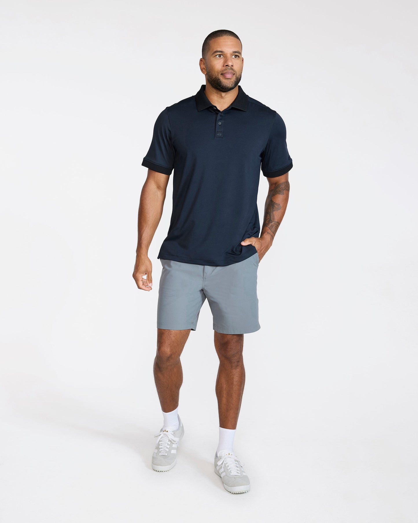 Bad Birdie Golf Short - Charcoal Gray