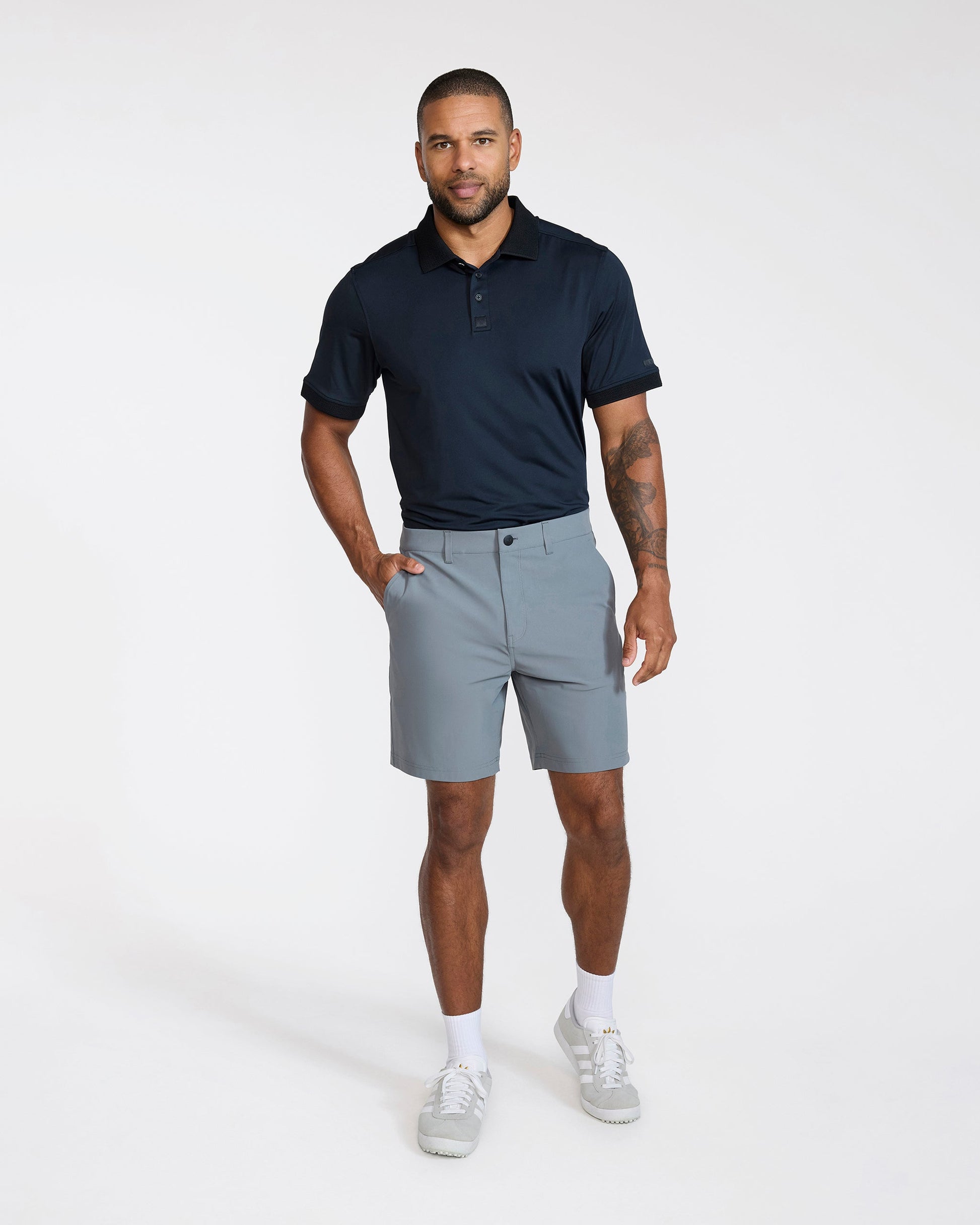 Bad Birdie Golf Short - Charcoal Gray