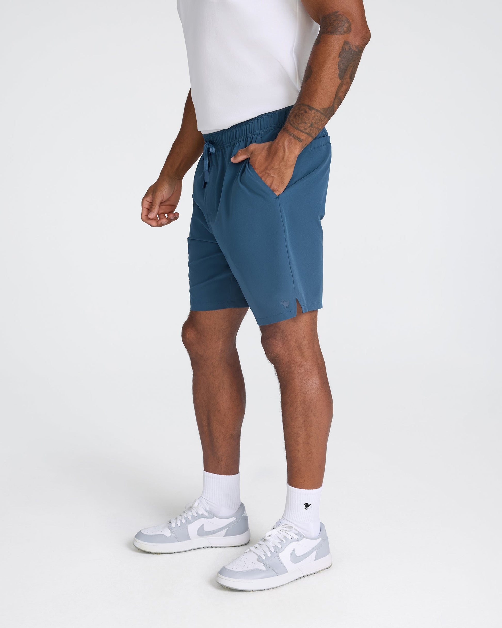 Bad Birdie Active Short - Navy