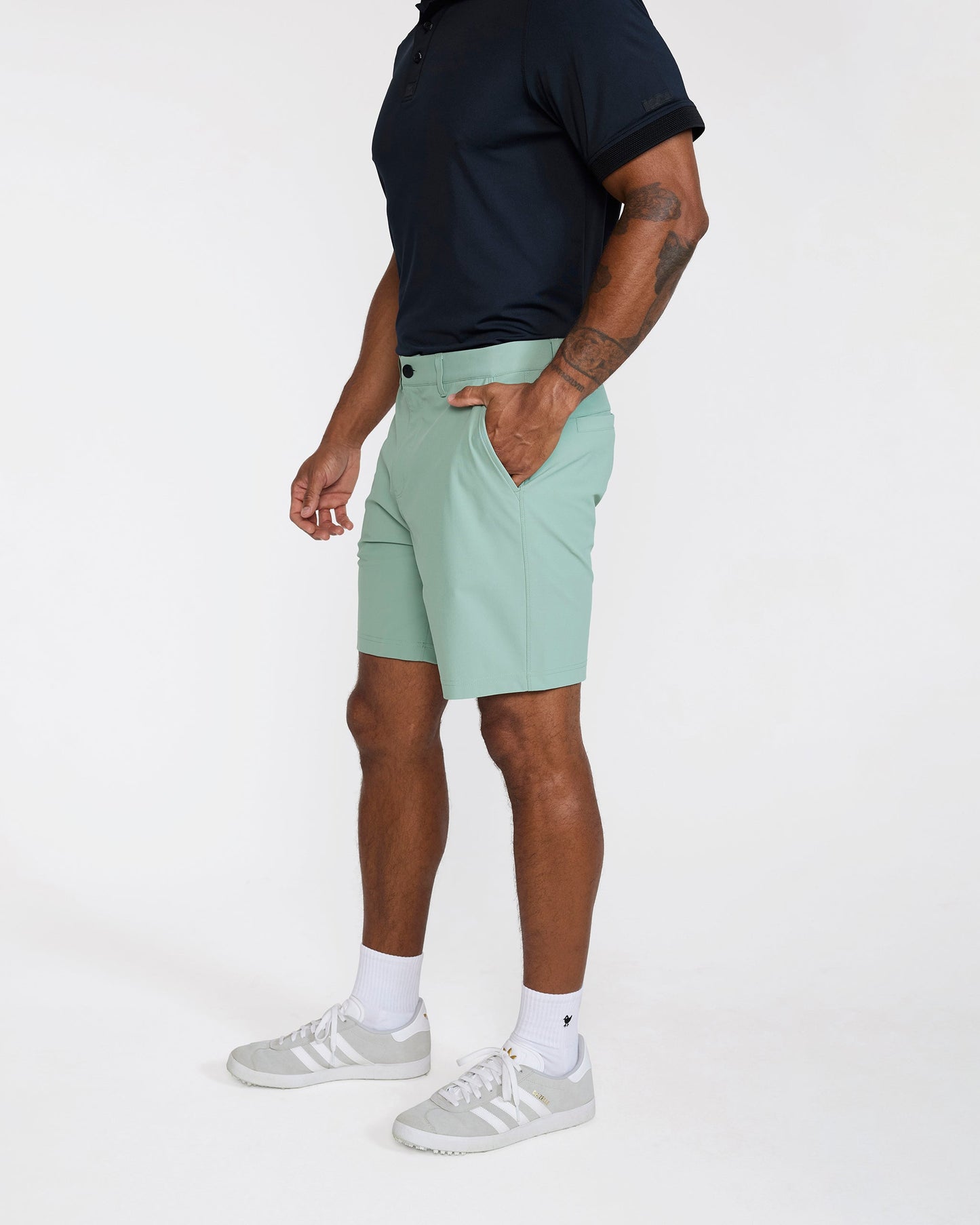 Bad Birdie Golf Short - Washed Sage