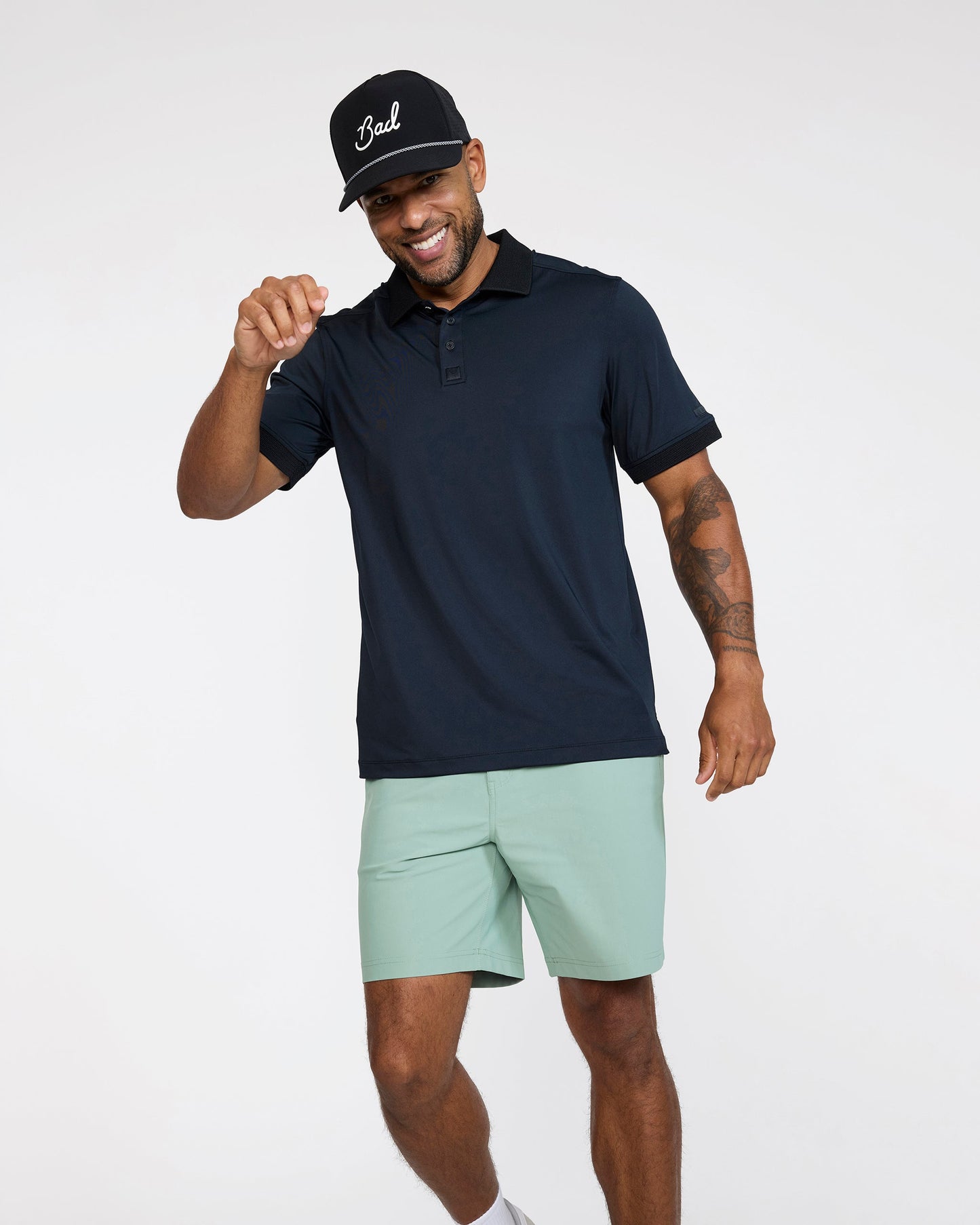Bad Birdie Golf Short - Washed Sage