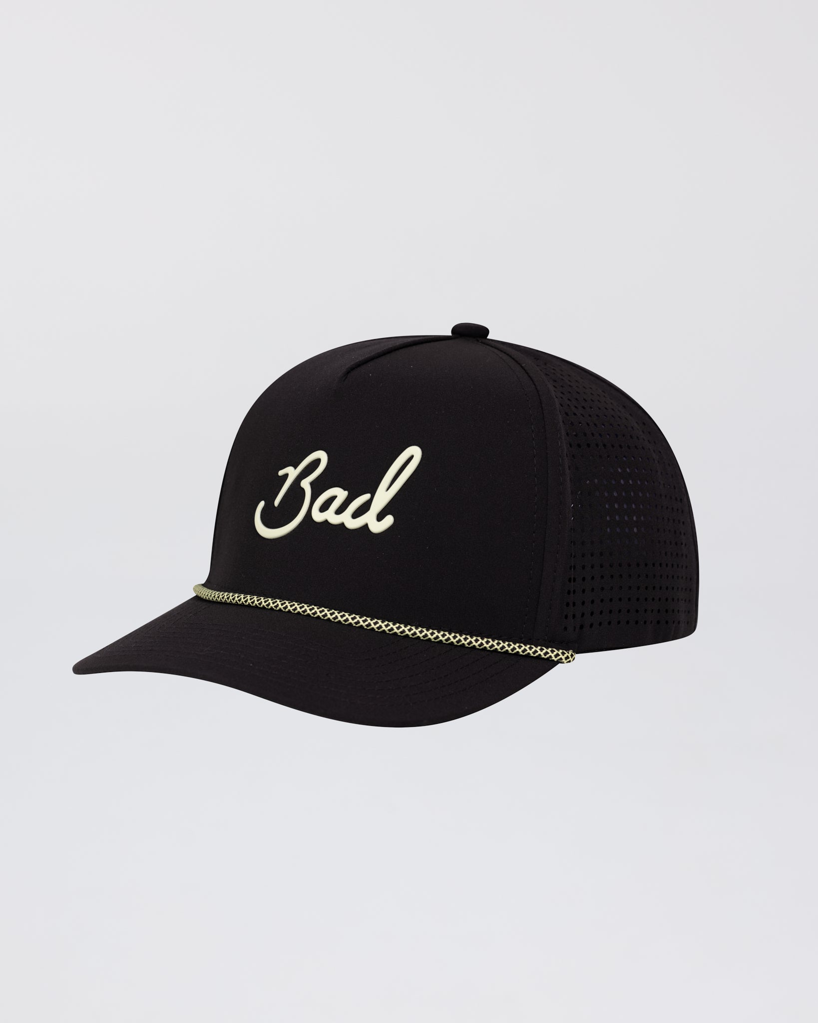 Bad Birdie Active Bad Hat - Black - Light Yellow