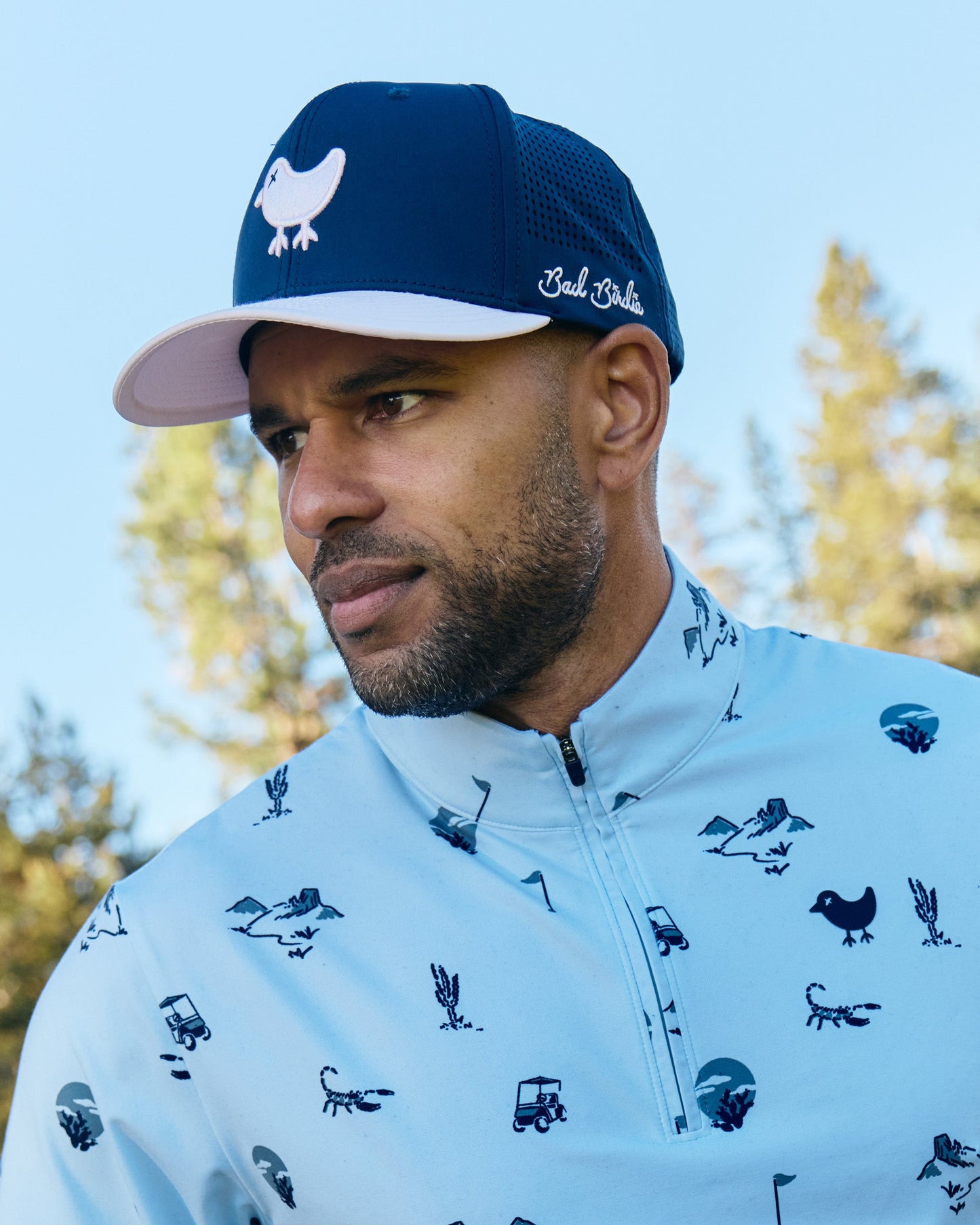Bad Birdie Birdie Snapback - Dark Navy - Tender Touch
