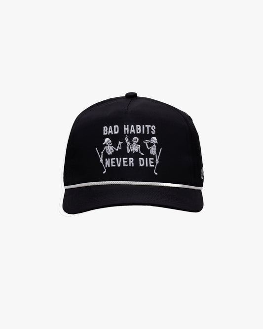 Bad Birdie Birdie Rope Hat - Bad Habits Never Die