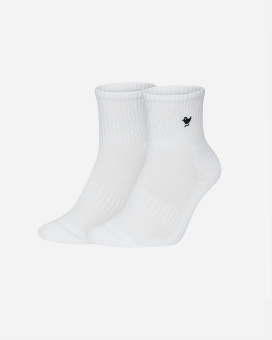 Bad Birdie Birdie Socks - Brilliant White - Mens - Bad Birdie
