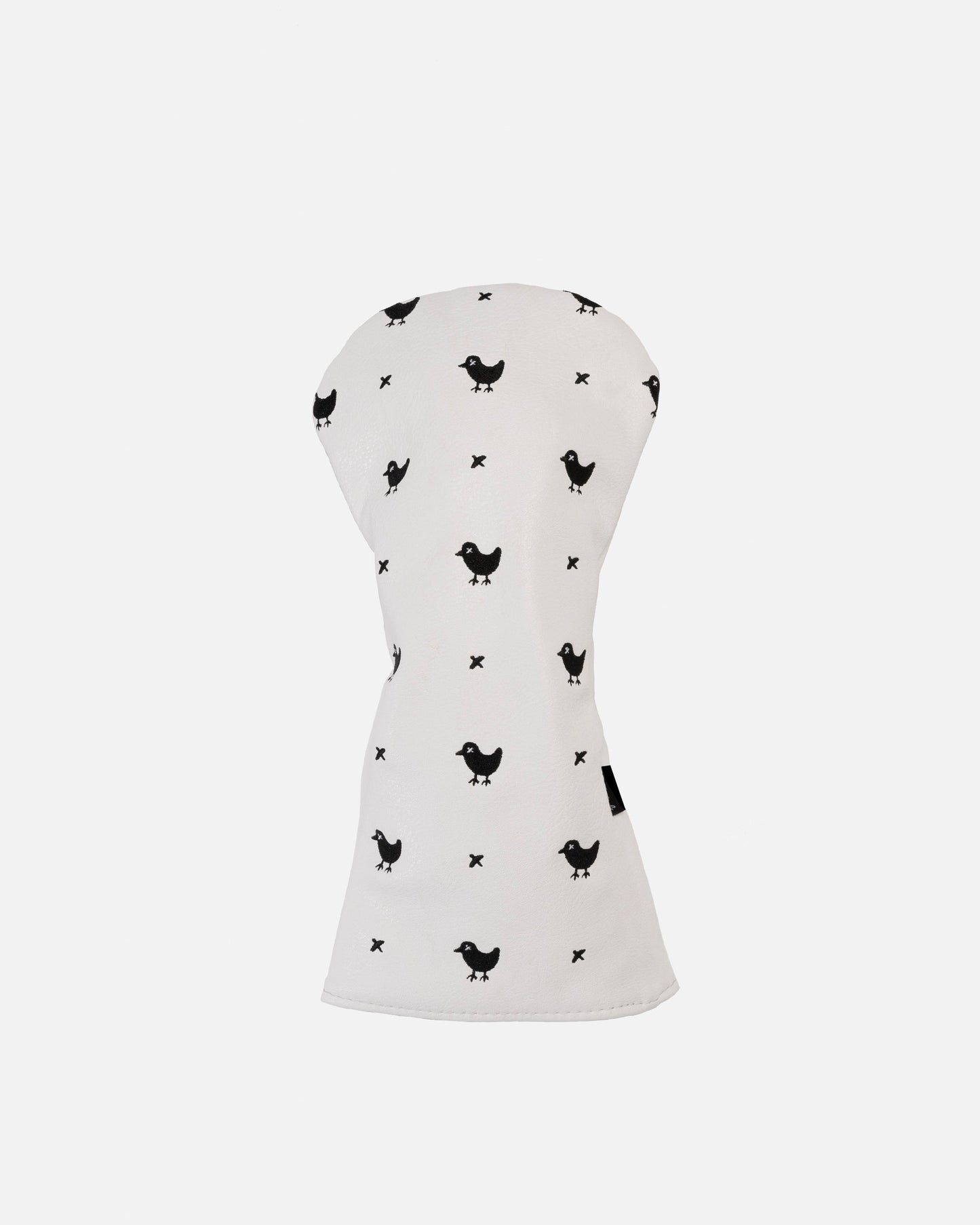 Bad Birdie White Driver Headcover - Bad Birdie