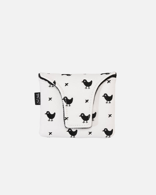 Bad Birdie White Mallet Headcover - Bad Birdie