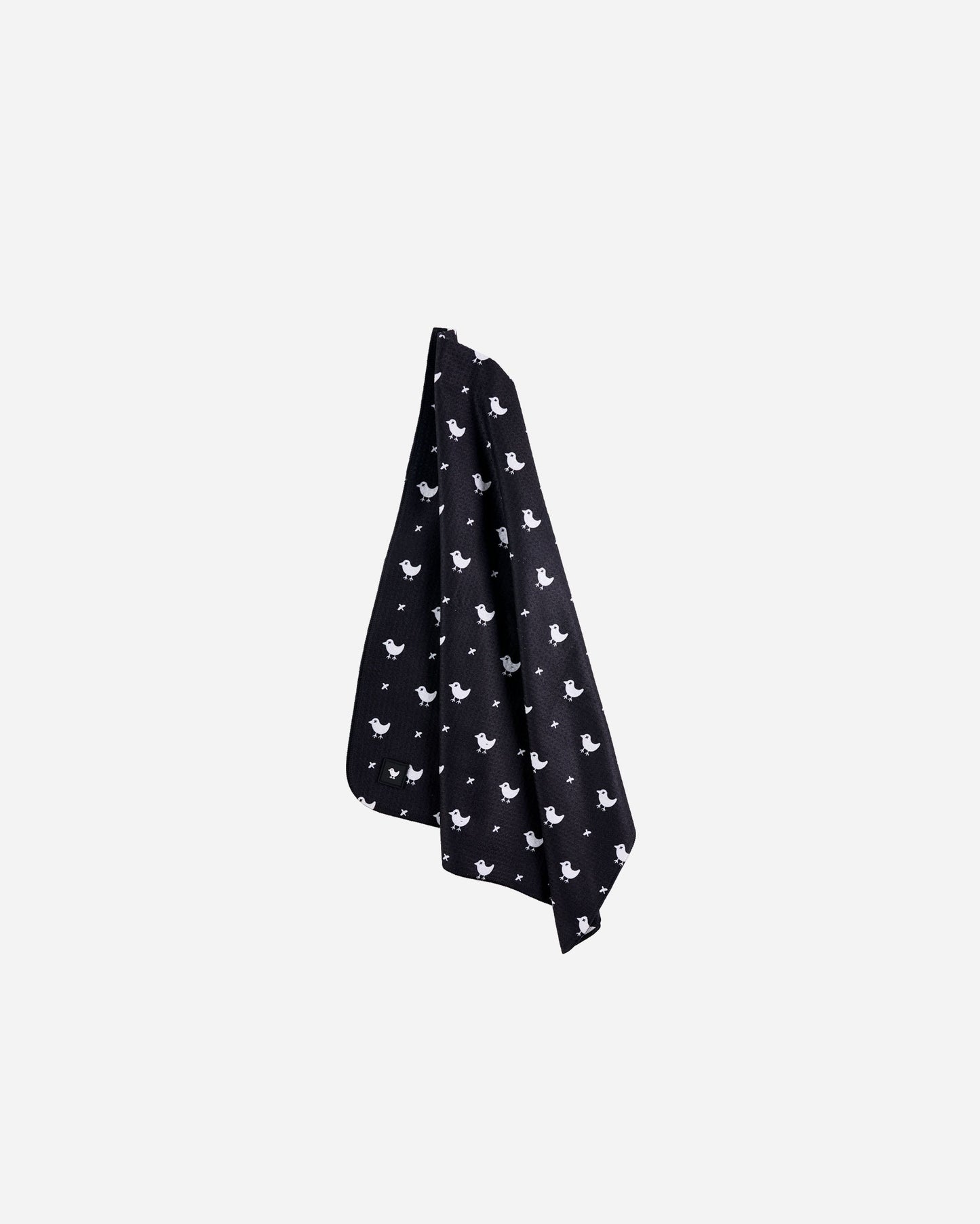 Bad Birdie Tossed Towel - Black