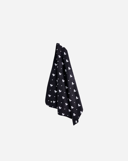 Bad Birdie Tossed Towel - Black