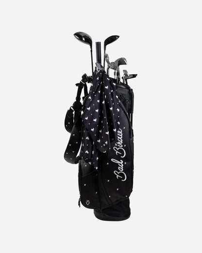 Bad Birdie Tossed Towel - Black