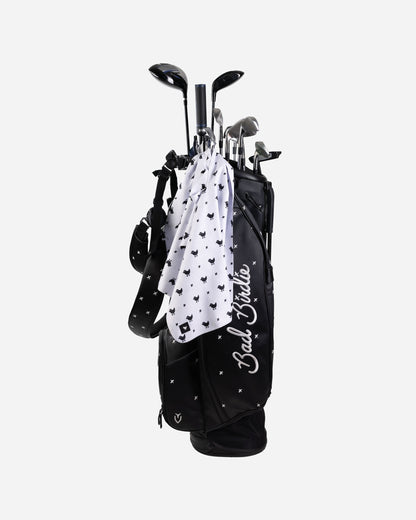 Bad Birdie Tossed Towel - White
