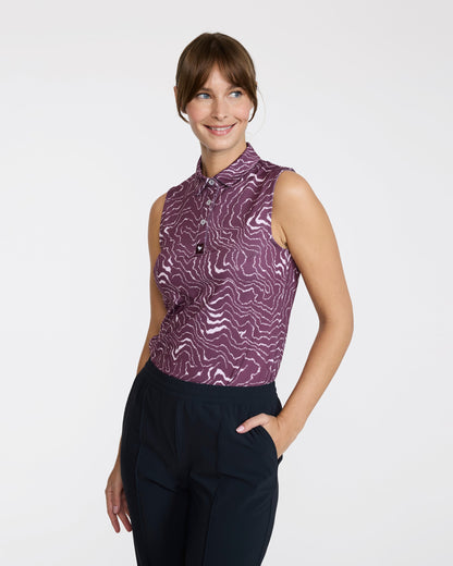 Bad Birdie Rave Runner - Plum Wine - Sleeveless