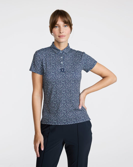 Bad Birdie Ditsy Down Women's Polo