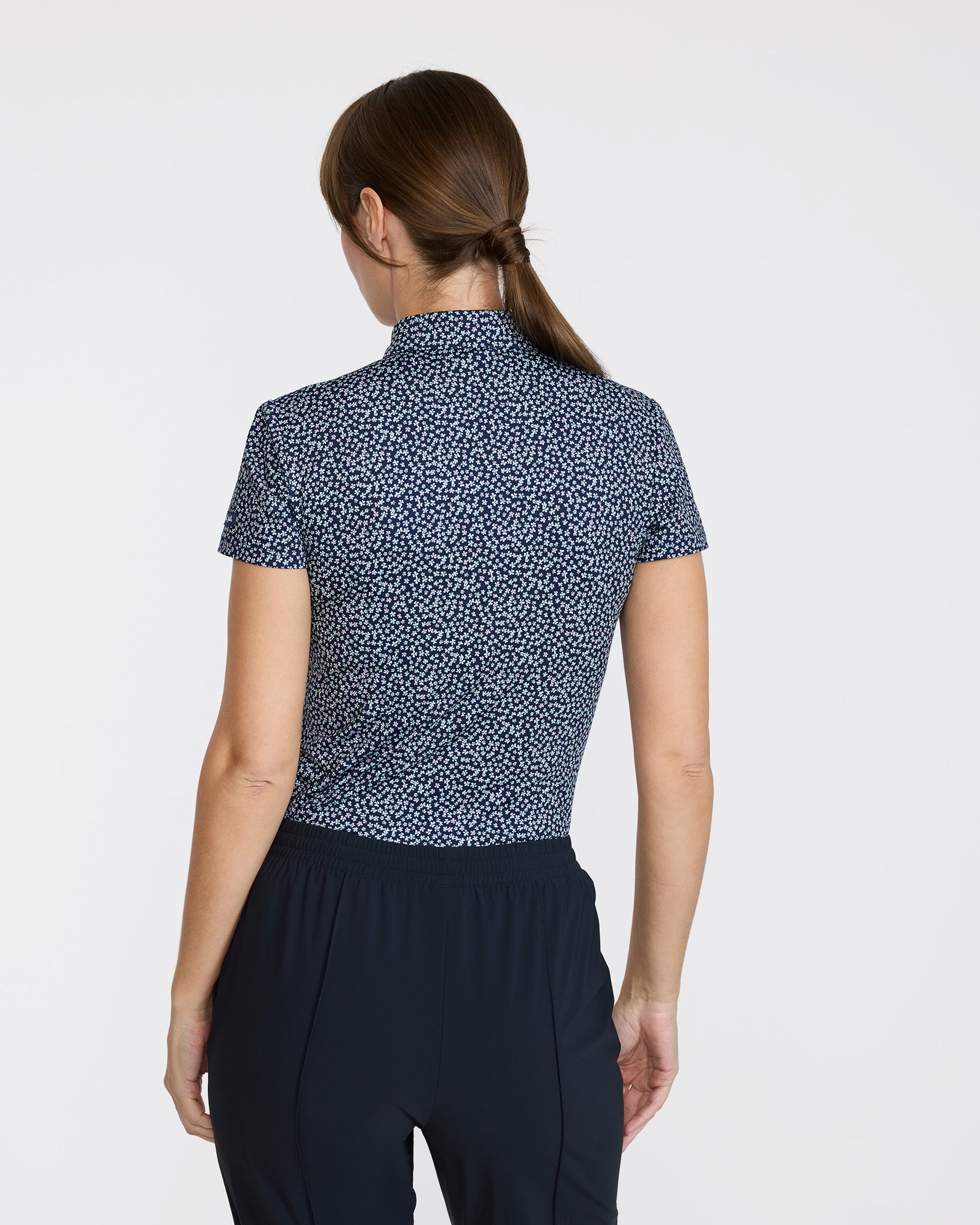 Bad Birdie Ditsy Down Women's Polo