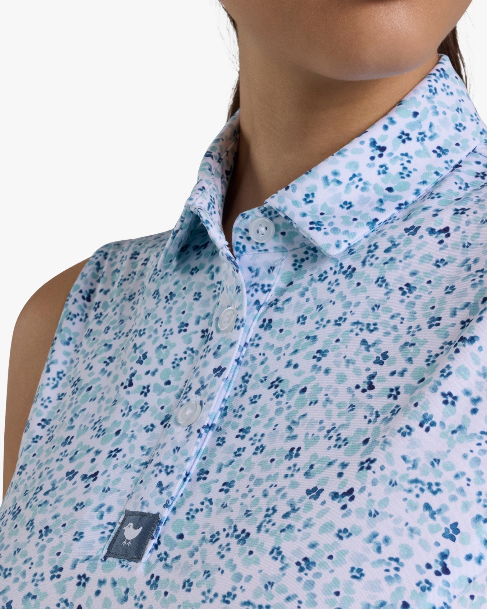 Bad Birdie Mini Mood - Pale Blue Sleeveless