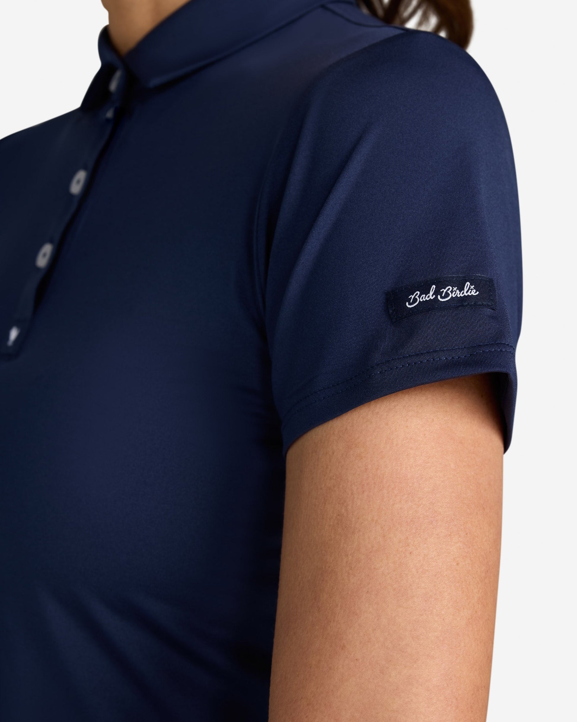 Bad Birdie Women's Polo - Dark Navy