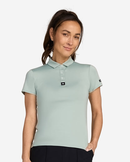 Bad Birdie Women's Polo - Washed Sage