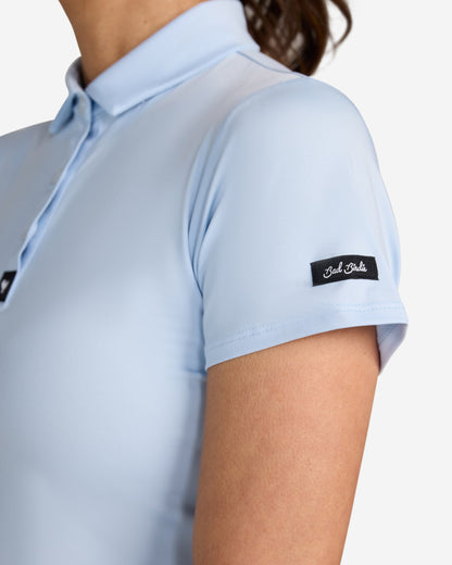 Bad Birdie Women's Polo - Cerulean