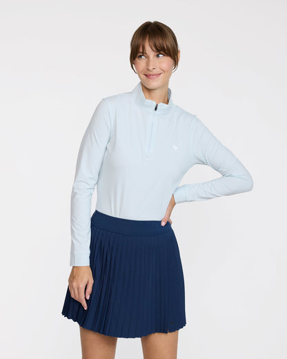 Bad Birdie Velocity Quarterzip - Double Stripe