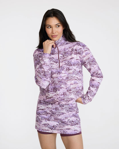 Bad Birdie At Ease Quarterzip - This Garden Got Game