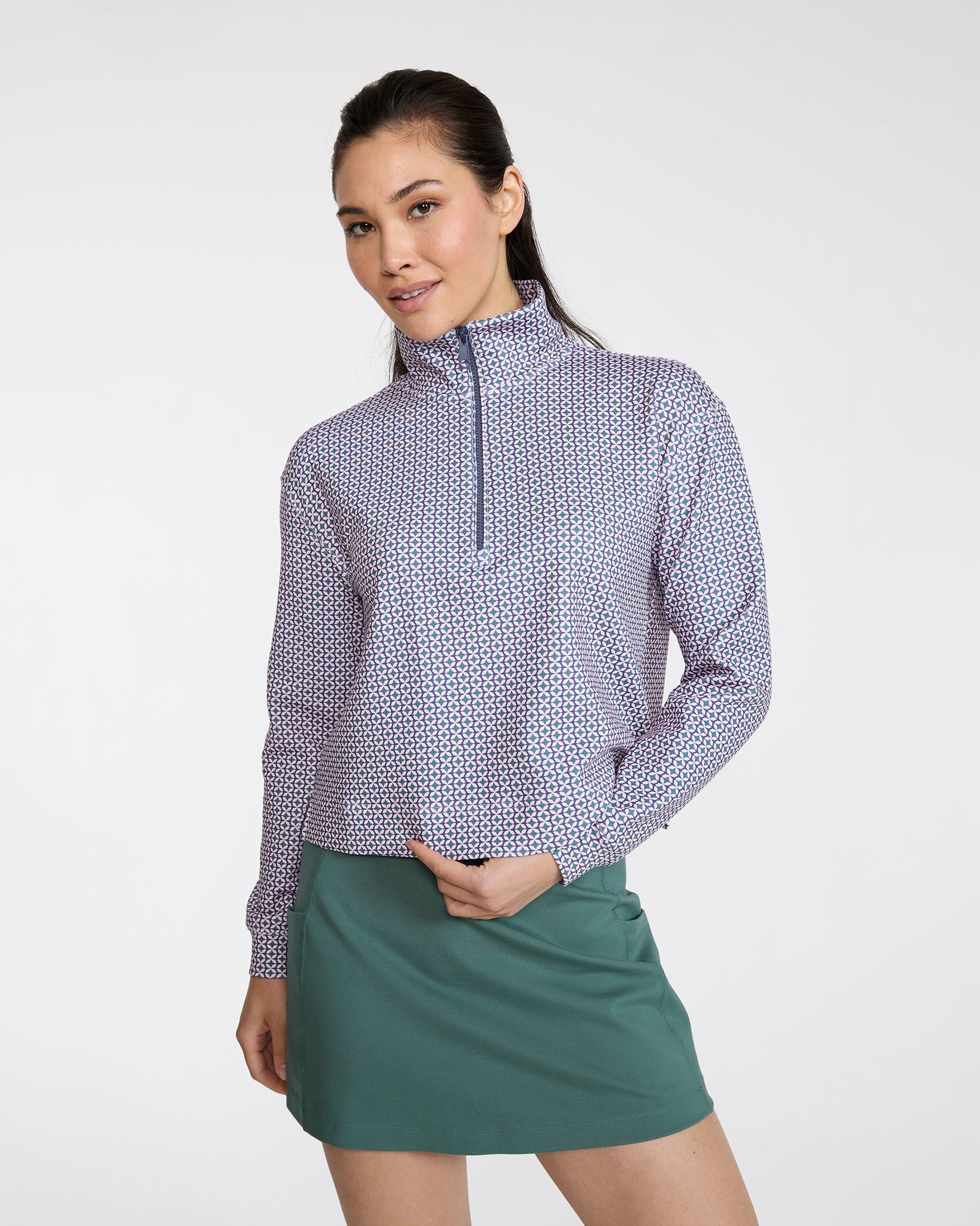 Bad Birdie At Ease Quarterzip - In The Loop
