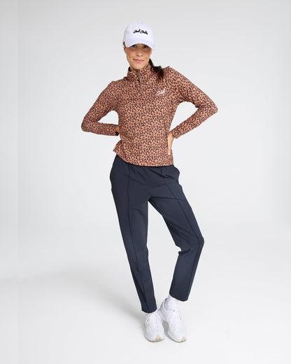 Bad Birdie Cheetah Women's Quarterzip - Bad Birdie