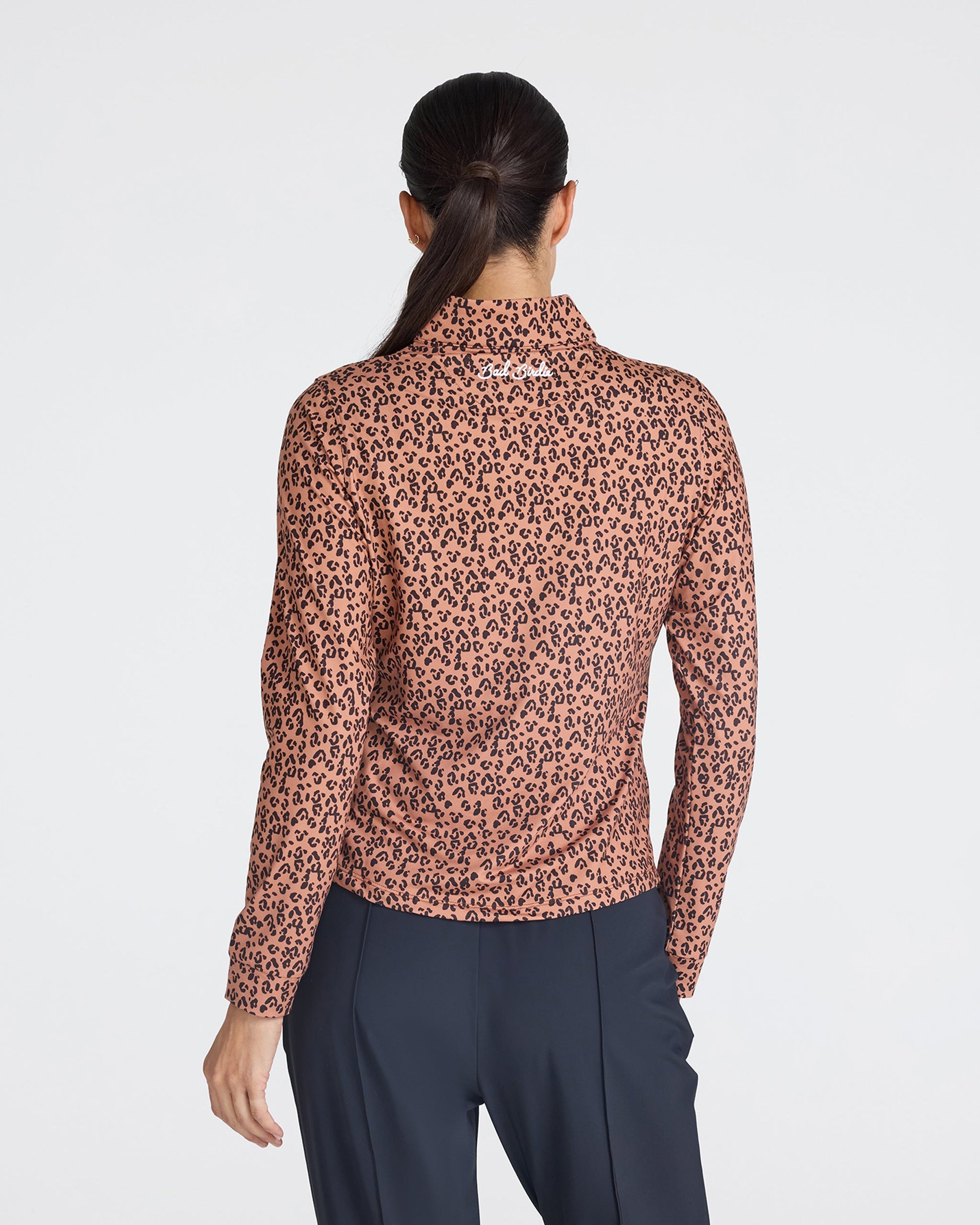 Bad Birdie Cheetah Women's Quarterzip - Bad Birdie