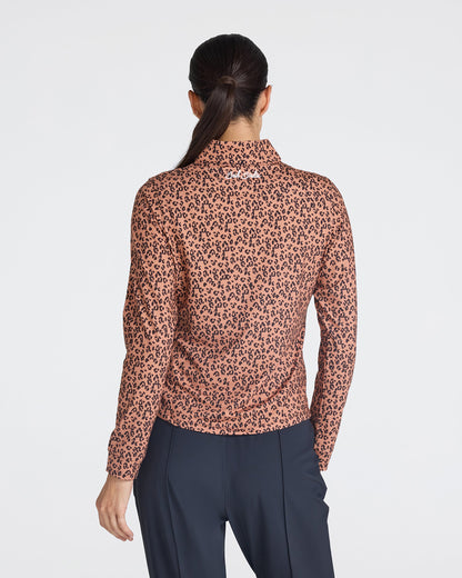Bad Birdie Cheetah Women's Quarterzip - Bad Birdie