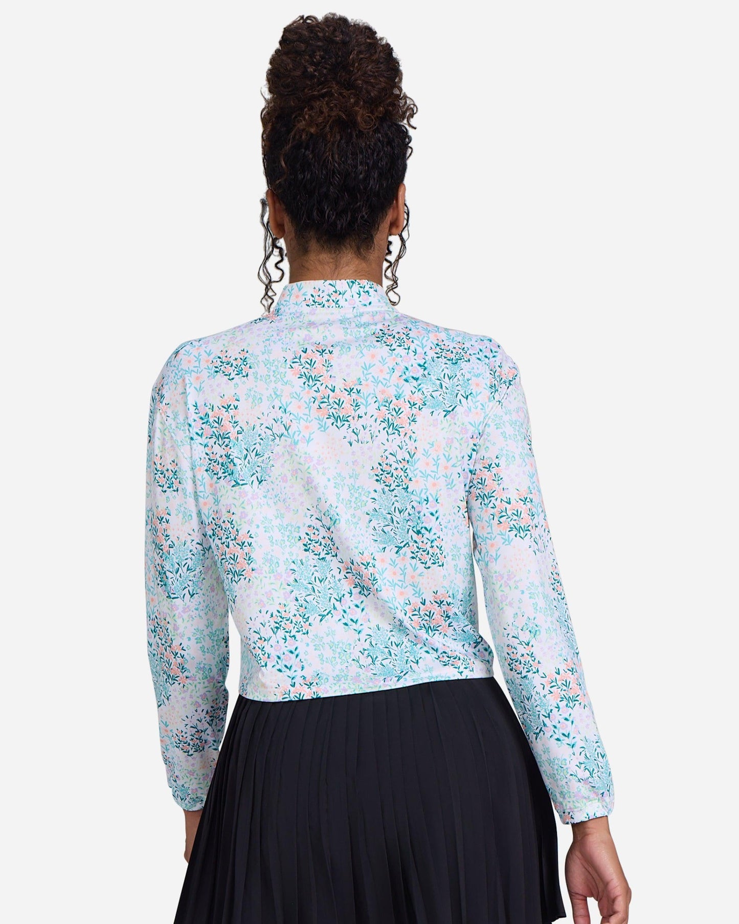 Bad Birdie UV Quarterzip - Spring Has Sprung