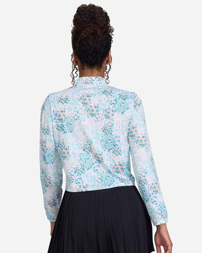 Bad Birdie UV Quarterzip - Spring Has Sprung