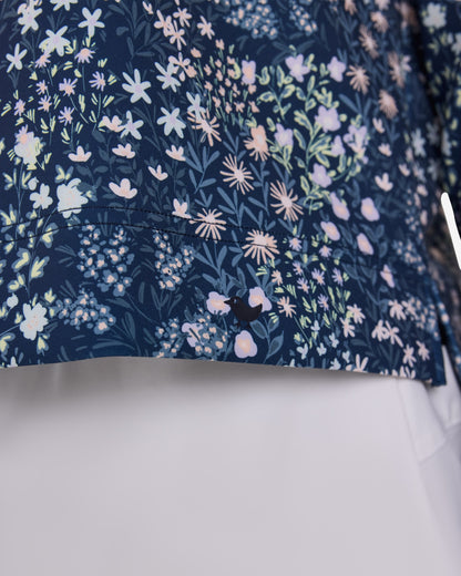 Bad Birdie Women's At Ease Quarterzip - Super Duper Bloom