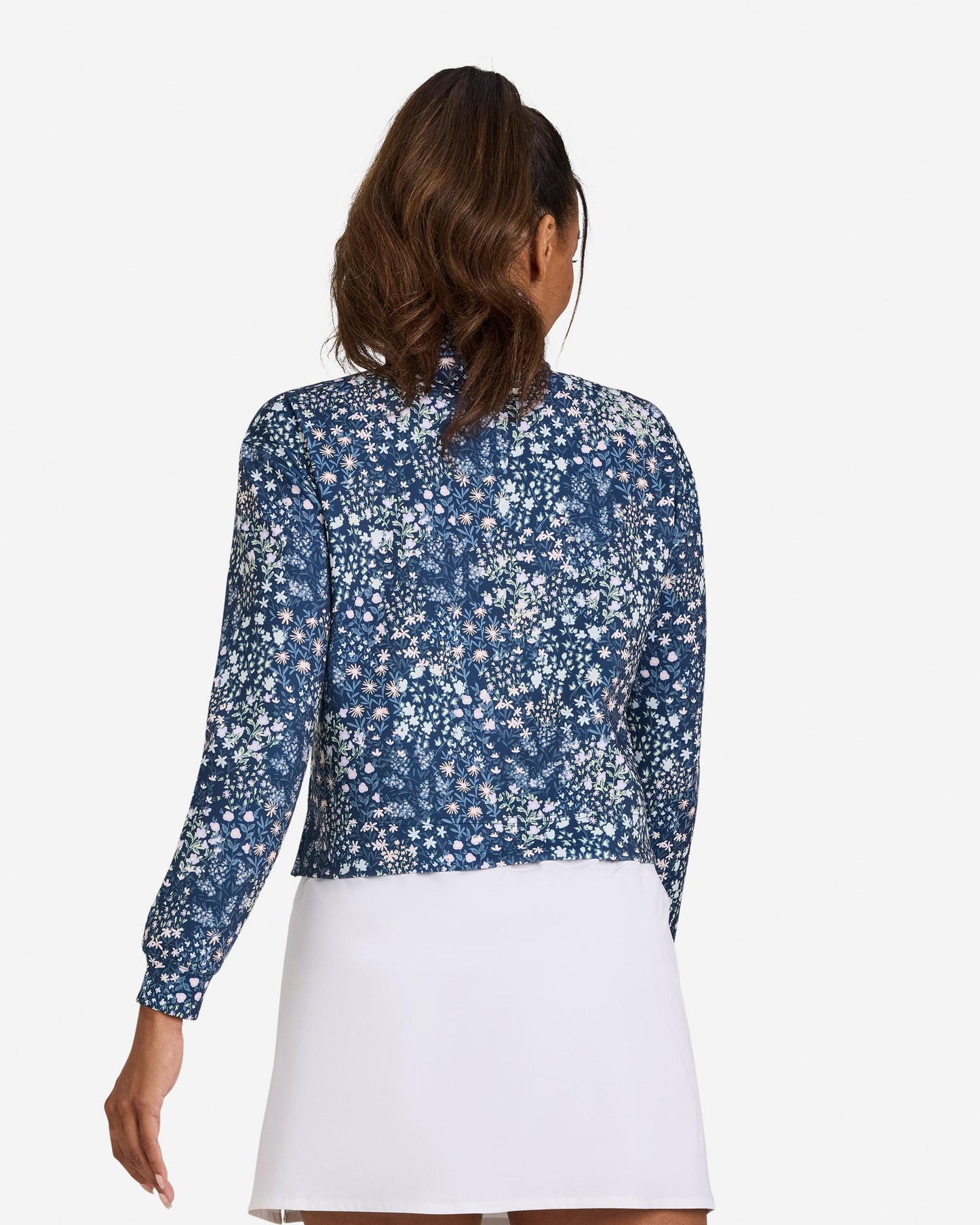 Bad Birdie Women's At Ease Quarterzip - Super Duper Bloom