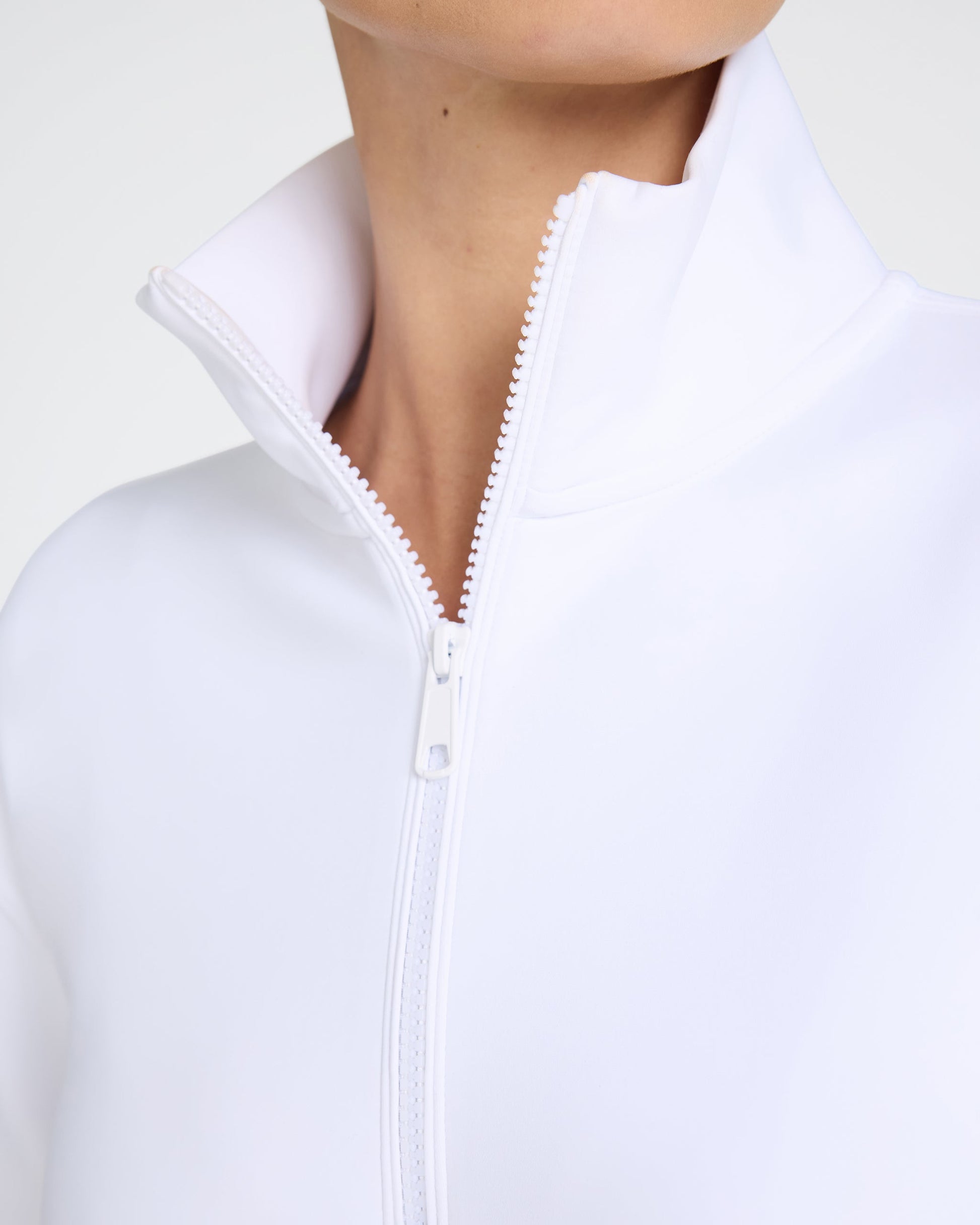 Bad Birdie At Ease Quarterzip - White