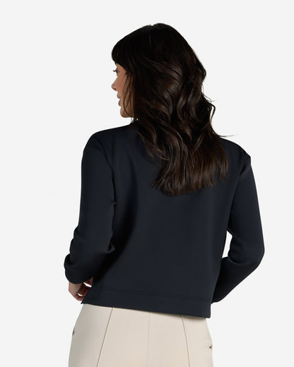 Bad Birdie At Ease Quarterzip - Black