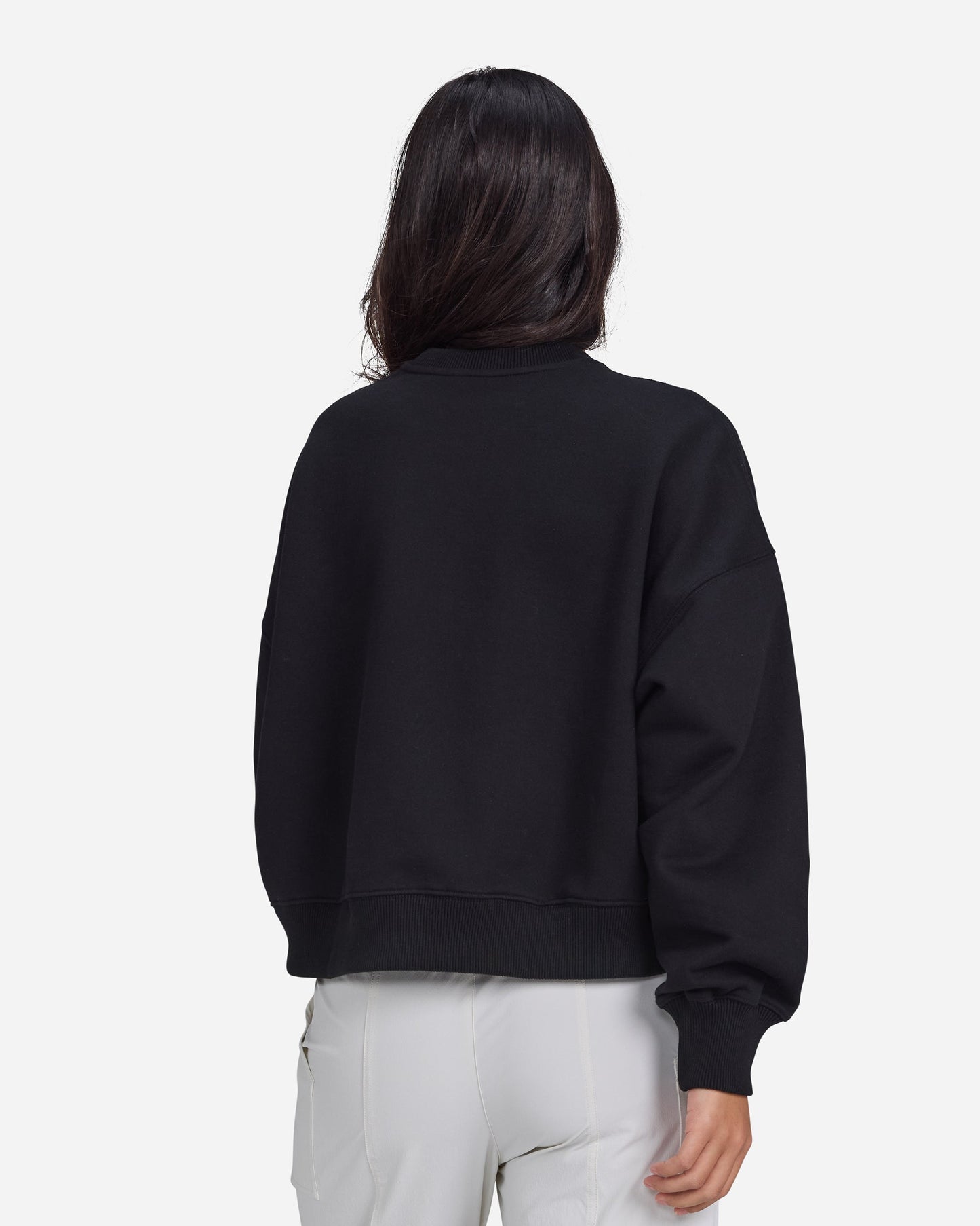 Bad Birdie Women's Script Crewneck - Black - Bad Birdie