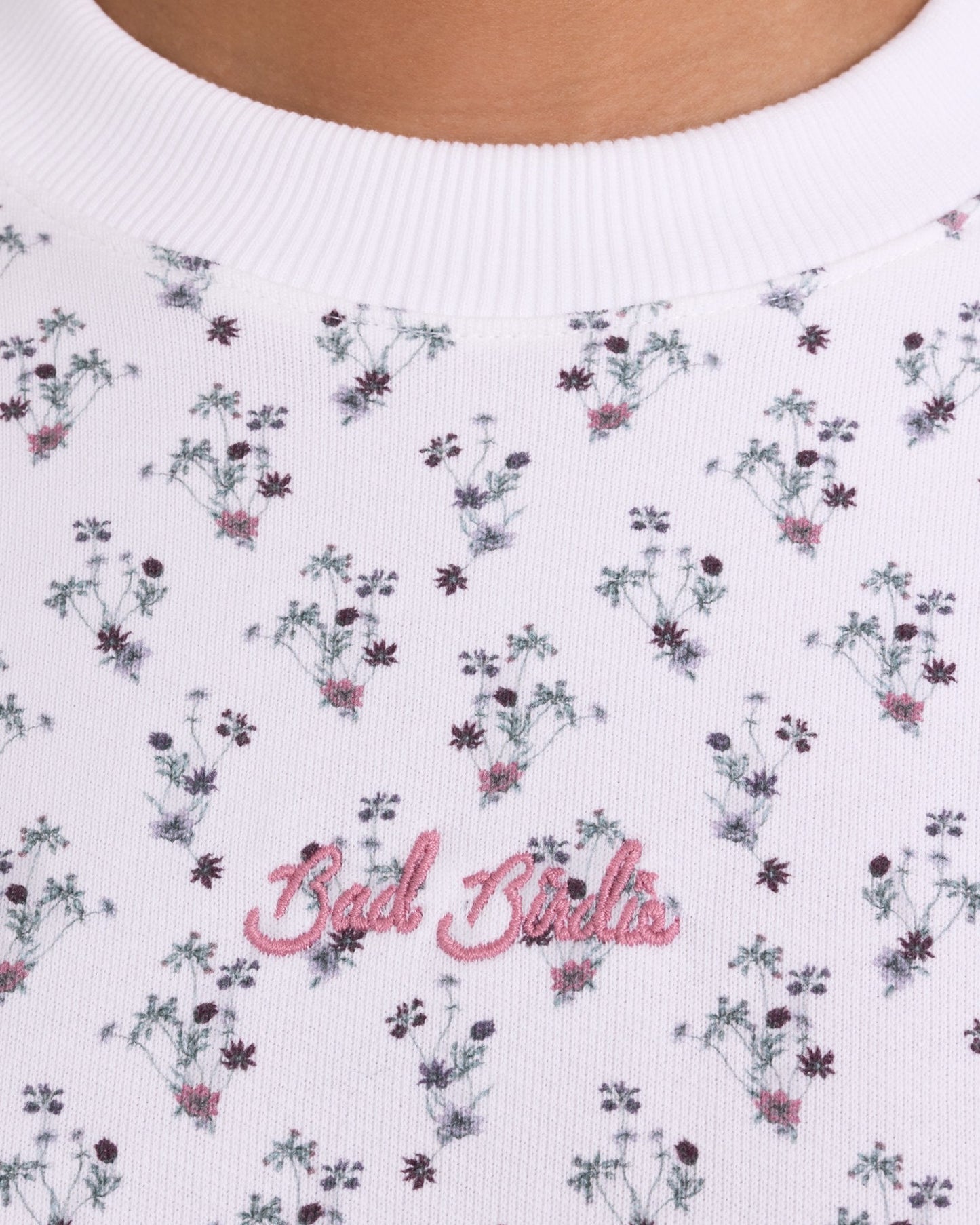 Bad Birdie French Terry Crewneck - Petunia Junkie