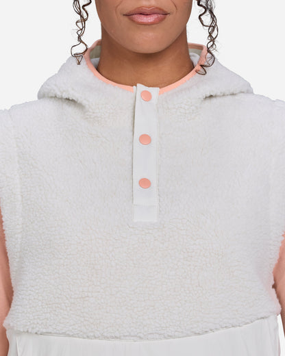 Bad Birdie The Cozy Women's Vest - White Onyx - Bad Birdie