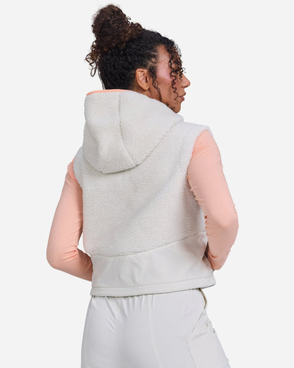 Bad Birdie The Cozy Women's Vest - White Onyx - Bad Birdie
