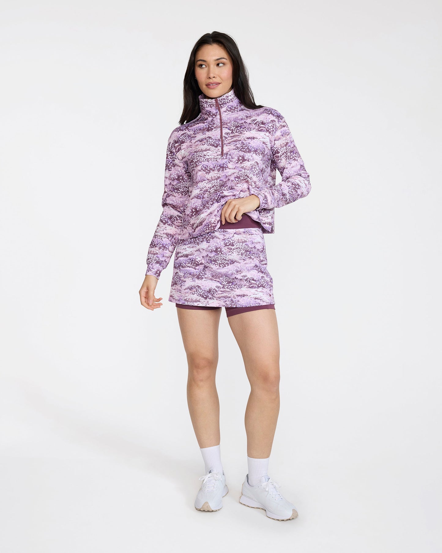 Bad Birdie At Ease Skort - This Garden Got Game - Pink