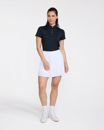 Bad Birdie Double Down Skort - Brilliant White