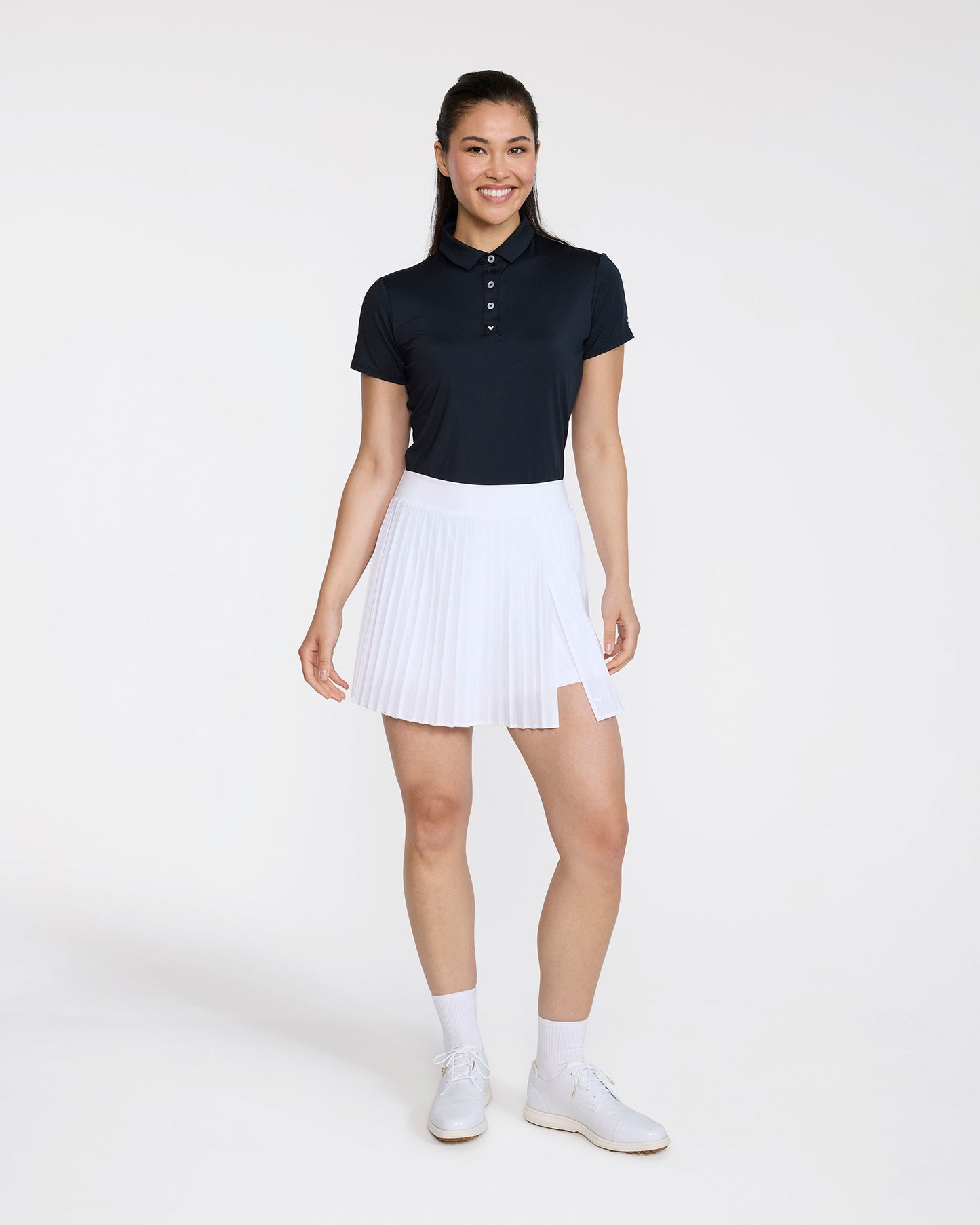 Bad Birdie Double Down Skort - Brilliant White