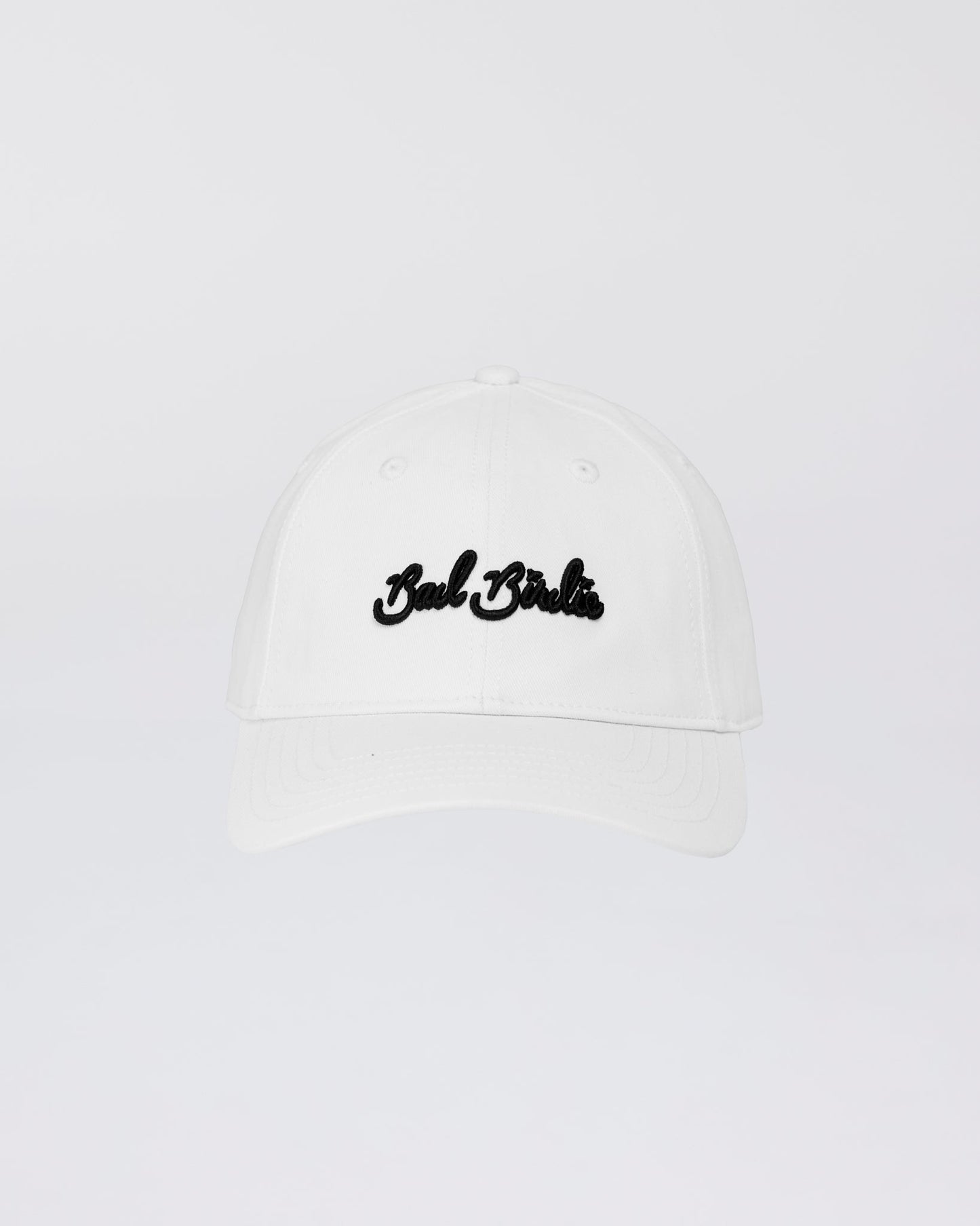Bad Birdie Script Twill Dad Hat - Brilliant White