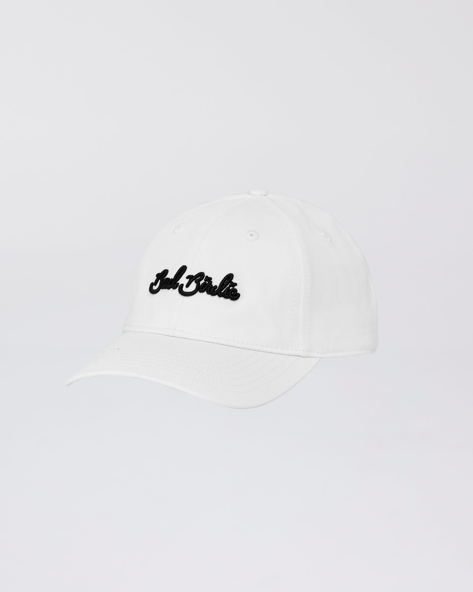 Bad Birdie Script Twill Dad Hat - Brilliant White