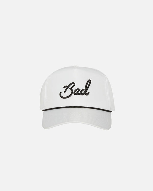 Bad Birdie "Bad" Rope Golf Hat - White - Bad Birdie