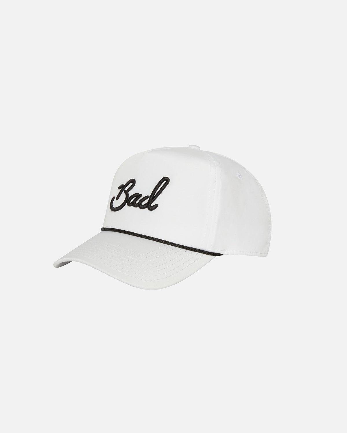 Bad Birdie "Bad" Rope Golf Hat - White - Bad Birdie