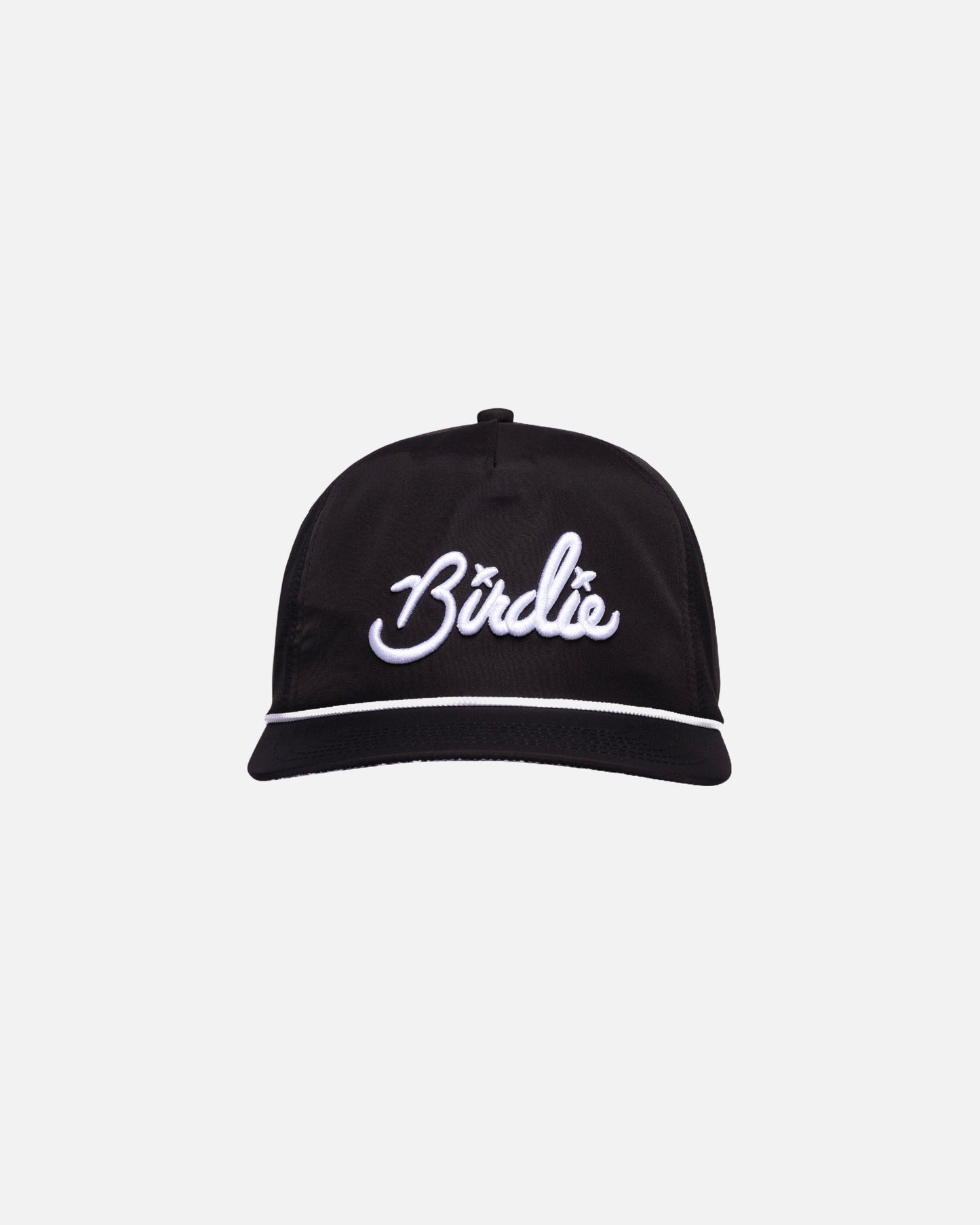 Bad Birdie Birdie Rope Hat - Black/White