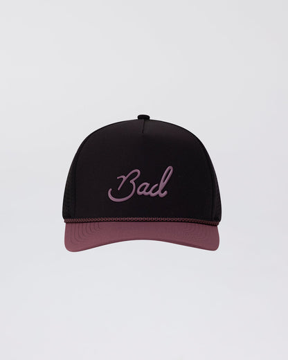 Bad Birdie Active Bad Hat - Black - Plum Wine
