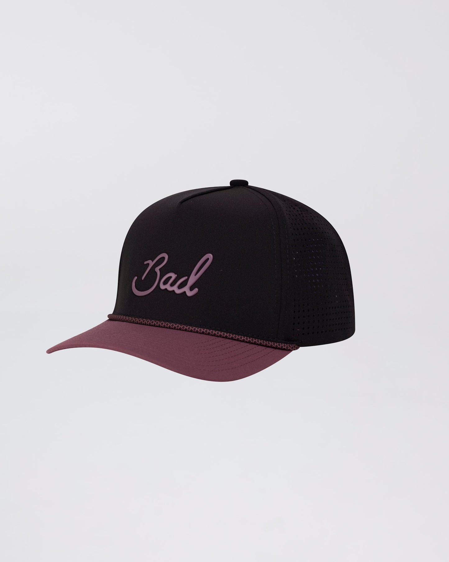 Bad Birdie Active Bad Hat - Black - Plum Wine