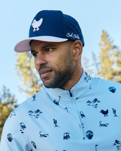 Bad Birdie Birdie Snapback - Dark Navy - Tender Touch