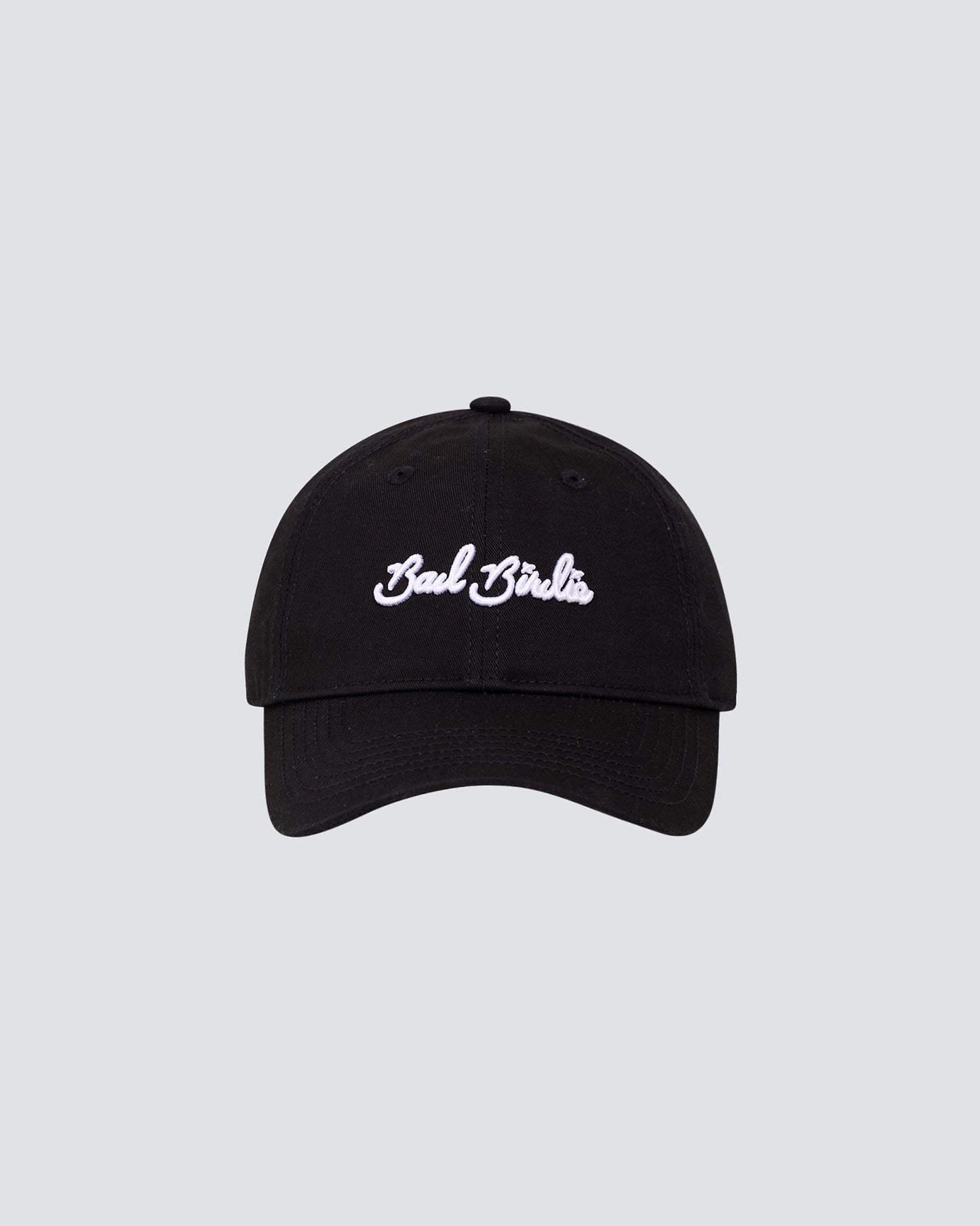 Bad Birdie Script Twill Dad Hat - Black